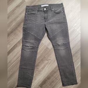 Men's Express Gray Wash Jeans 36x30